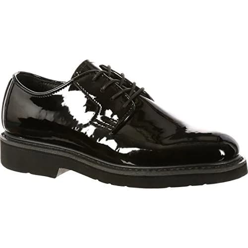 ROCKY High-Gloss Dress Leather Oxford Shoe, Size 8(EW) | Water-Resistant Formal Footwear thumbnail 6