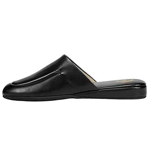 L.B. Evans Duke Scuff Black Leather Clog/Mule 11.5 EEE | Classic Leather Comfort for Men thumbnail 4