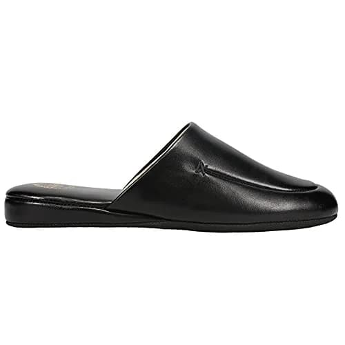 L.B. Evans Duke Scuff Black Leather Clog/Mule 11.5 EEE | Classic Leather Comfort for Men thumbnail 2