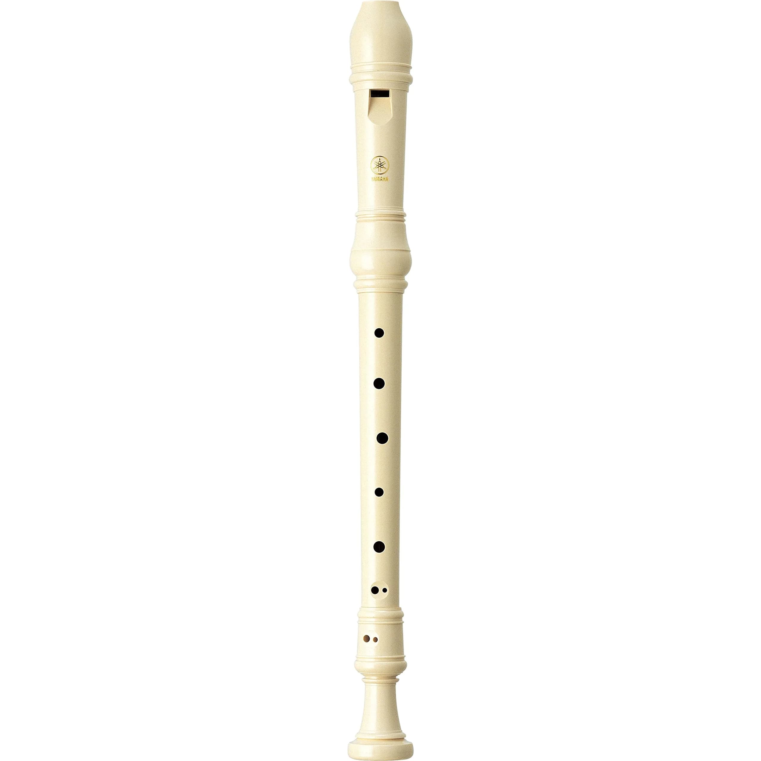 Yamaha YRA-28B Alto Recorder Key of F Baroque Fingering | 20.3 cm (8 in) Length — White