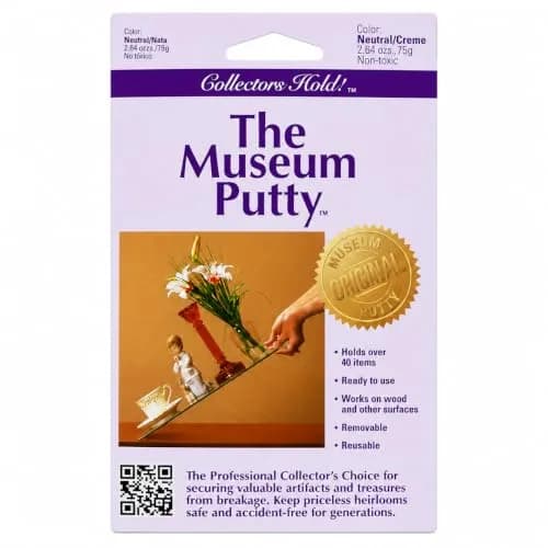 Quakehold! Museum Putty Neutral/Crème 2.64 oz (75 g) | Secures Antiques & Decor thumbnail 1