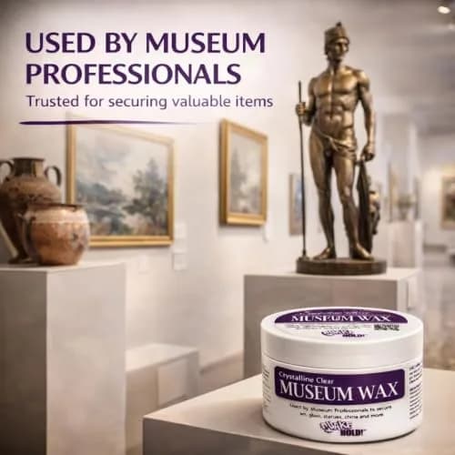 QuakeHold! Museum Wax Clear Adhesive 2 oz (56.7 g) | Secure Antiques & Collectibles thumbnail 4