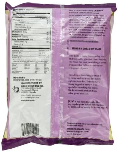Tinkyada Brown Rice Pasta, Elbows, 16 Ounce (Pack of 12) | Gluten-Free Whole Grain Pasta thumbnail 2