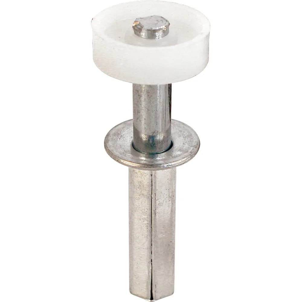 Prime-Line N 6544 Spring-Loaded Bi-Fold Door Top Guide Wheel 2 Pack | Steel Nylon Roller for Doors