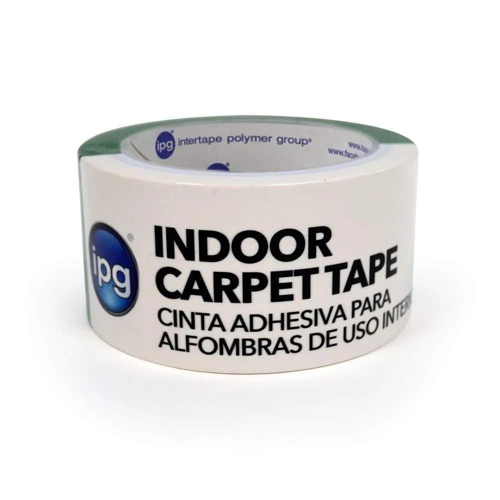 Intertape Polymer Group Double-Sided Indoor Carpet Tape 1.88" x 10 yd | Indoor Use, Strong Bond - main product image