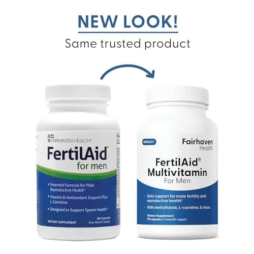 Fairhaven Health FertilAid - Fertility Supplements for Men, 90 Count (Pack of 2) | Supports Male Reproductive Health thumbnail 8