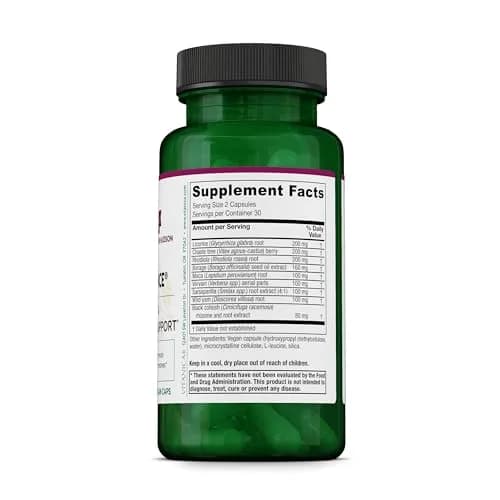 Vitanica FemRebalance, Hormone Balance Support, Vegan, 60 Capsules | Supports Female Hormonal Health Naturally thumbnail 2