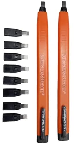Swanson Tool Co. CP216 AlwaysSharp Refillable Carpenter Pencil 2-Pack | Never Needs Sharpening thumbnail 1