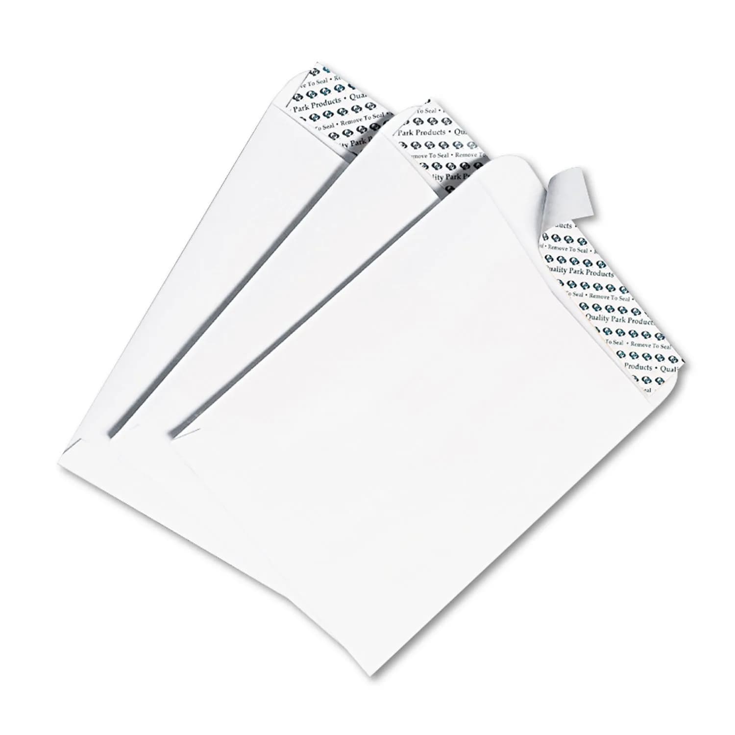 Quality Park 9.5 x 12.5 Inch Catalog Envelopes, Redi-Seal Self Seal, 28 lb White Wove Paper, 100 Count | Large White Envelopes for Office Use - main product image