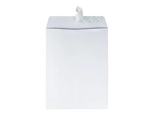 Quality Park 9.5 x 12.5 Inch Catalog Envelopes, Redi-Seal Self Seal, 28 lb White Wove Paper, 100 Count | Large White Envelopes for Office Use thumbnail 3