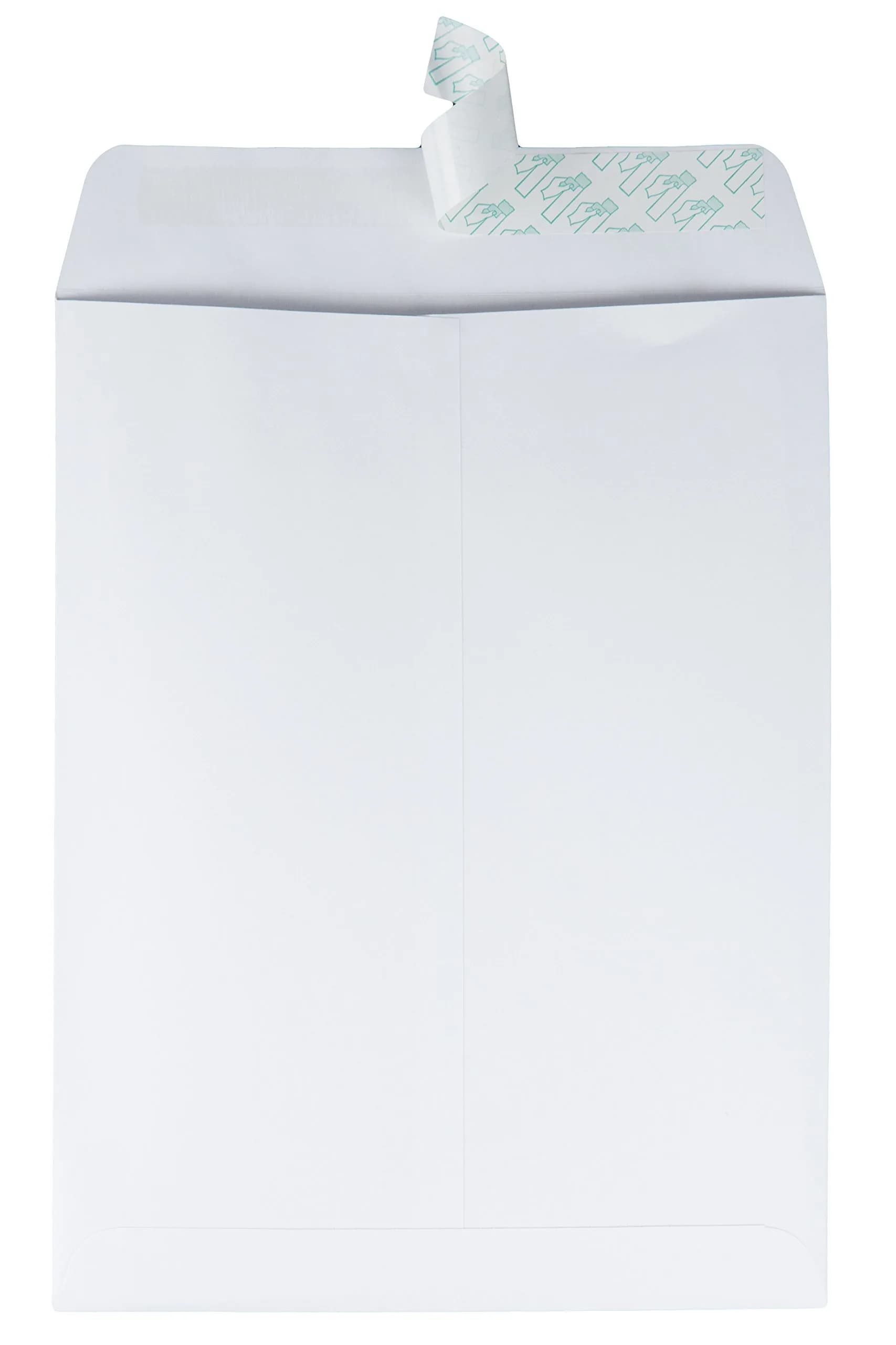 Quality Park 9.5 x 12.5 Inch Catalog Envelopes, Redi-Seal Self Seal, 28 lb White Wove Paper, 100 Count | Large White Envelopes for Office Use - view 4