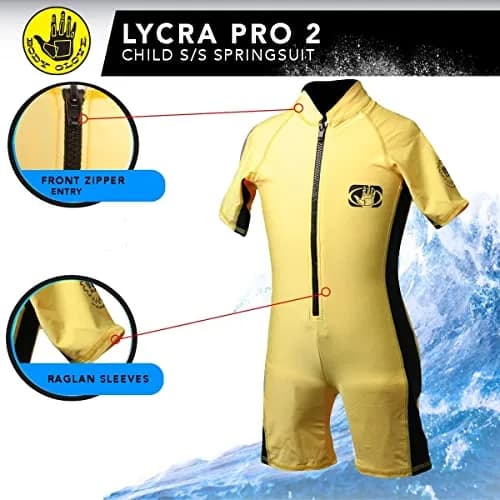 Body Glove Pro 2 Lycra Childs Springsuit Small | Sun Protection & Snug Fit (70-120c) thumbnail 3