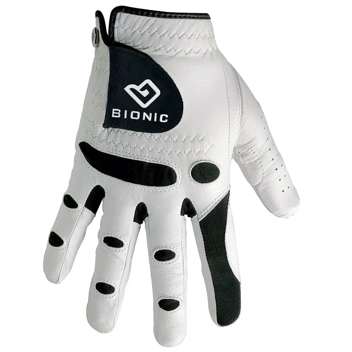 Bionic StableGrip Golf Glove Right Hand Medium | Anatomical Relief Pads for Lighter Grip - view 2