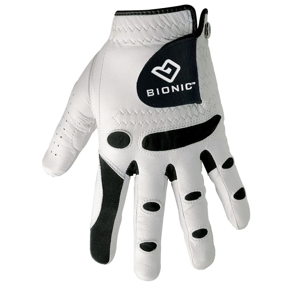 Bionic StableGrip Natural Fit Golf Glove Left Hand Large White | Enhanced Grip & Comfort - view 2
