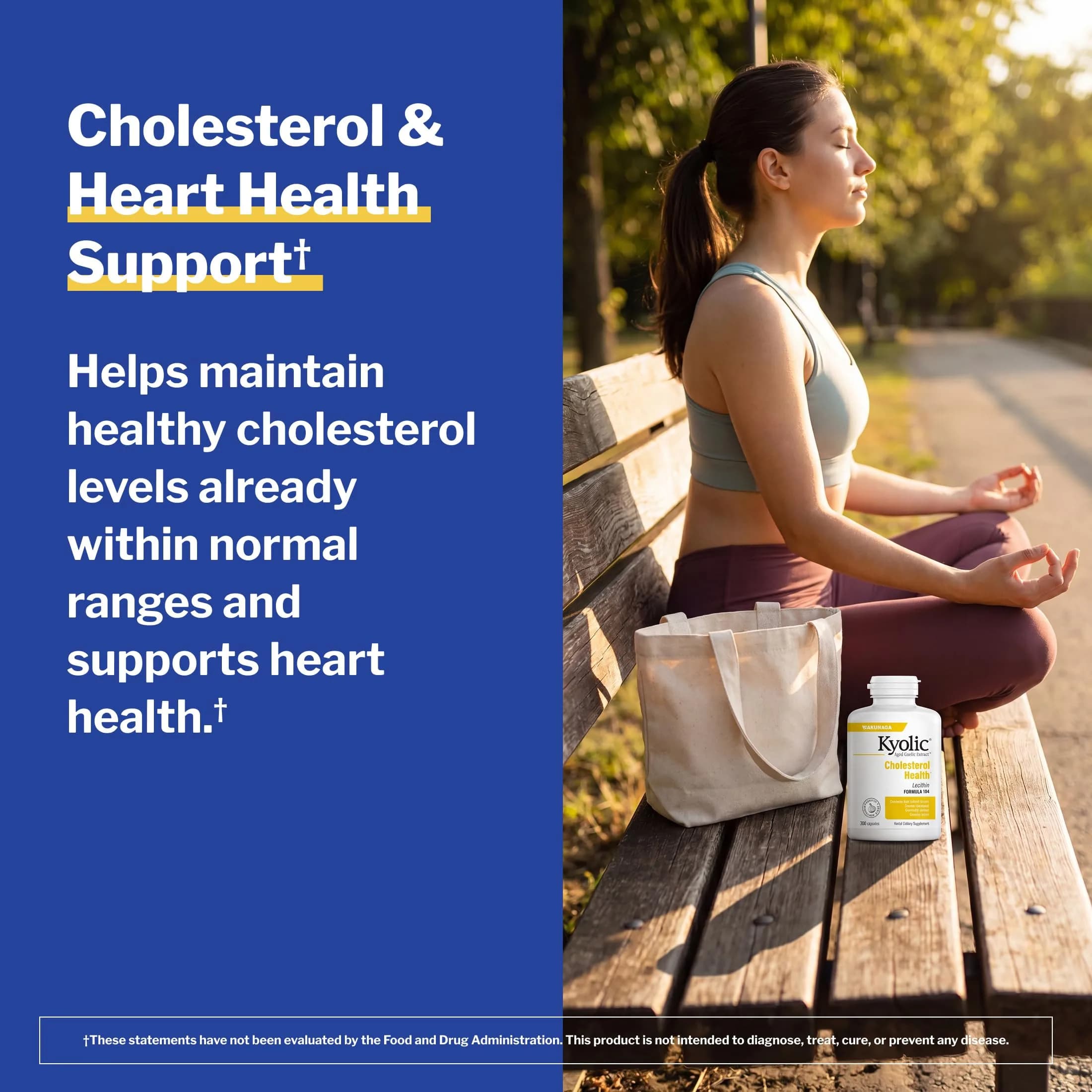 Kyolic Aged Garlic Extract Cholesterol Health Formula 104, 300 Capsules | Supports Healthy Cholesterol Levels - view 4