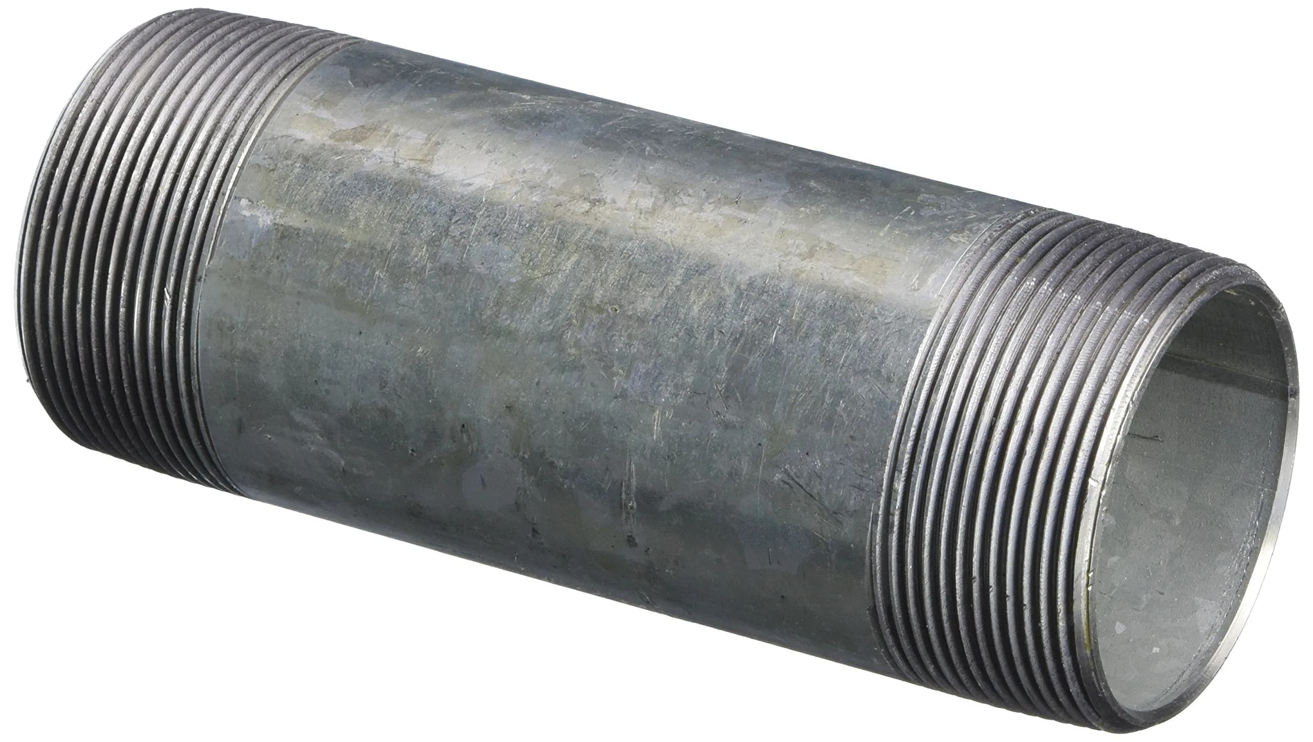 LDR Industries 301 2X6 Galvanized Pipe Nipple 2" x 6" | Corrosion-Protected Steel Fitting