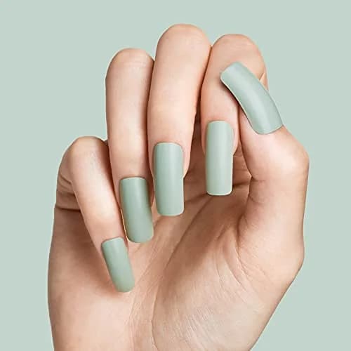KISS 100 Tips Curve Overlap Style False Press On Nail Kit - Long Length | 100 Count (Pack of 1) thumbnail 5
