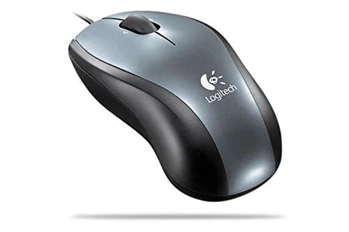 Logitech Input Mouse Black | 3-Button USB Optical Mouse with Tilt Wheel & Zoom (1 count, 19.99 USD) thumbnail 3