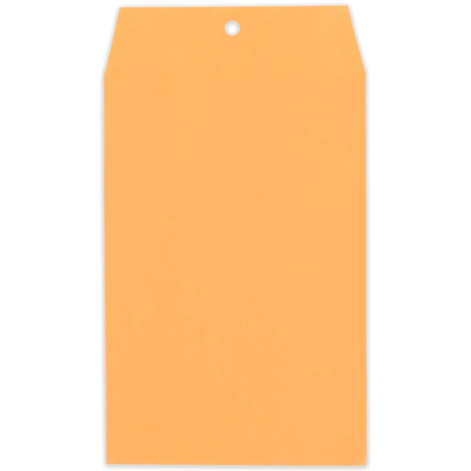 Mead 6" x 9" Clasp Envelopes (20 Count, Brown Kraft) | USA Imported Mailing Envelopes - view 2