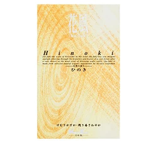 nippon kodo Ka-fuh Cypress Incense Sticks 450 | Pure Hinoki Aroma, 25 Min Burn thumbnail 4