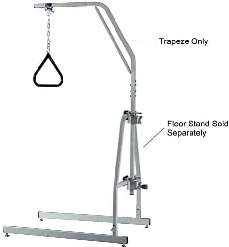 Graham-Field Lumex 2840A Versa-Helper Floor Stand Chrome | 107.7cm (39in) Height Adjustable thumbnail 2