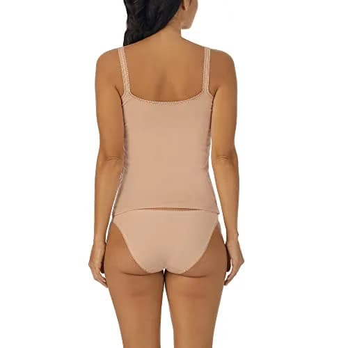 OnGossamer Womens Cabana Cotton Camisole Small | Reversible, Soft Pima Cotton, Layering Essential thumbnail 2