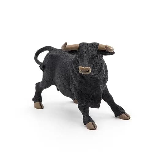 Papo Andalusian Bull Figurine 8cm (3.15in) | Hand-Painted Toy for Kids 3+ thumbnail 4