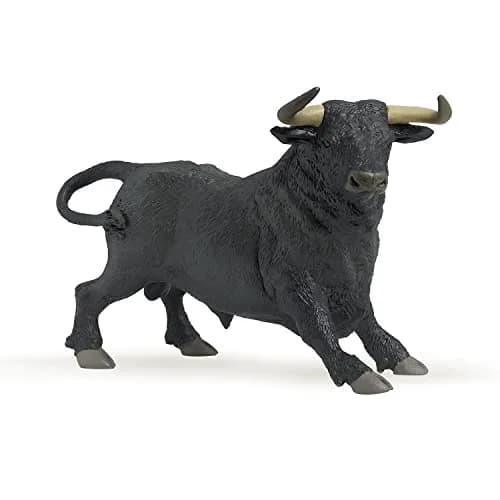 Papo Andalusian Bull Figurine 8cm (3.15in) | Hand-Painted Toy for Kids 3+ thumbnail 1