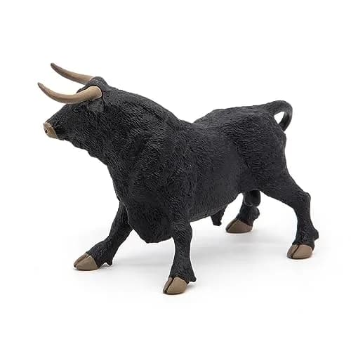 Papo Andalusian Bull Figurine 8cm (3.15in) | Hand-Painted Toy for Kids 3+ thumbnail 7