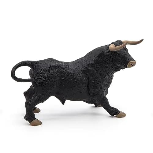 Papo Andalusian Bull Figurine 8cm (3.15in) | Hand-Painted Toy for Kids 3+ thumbnail 2