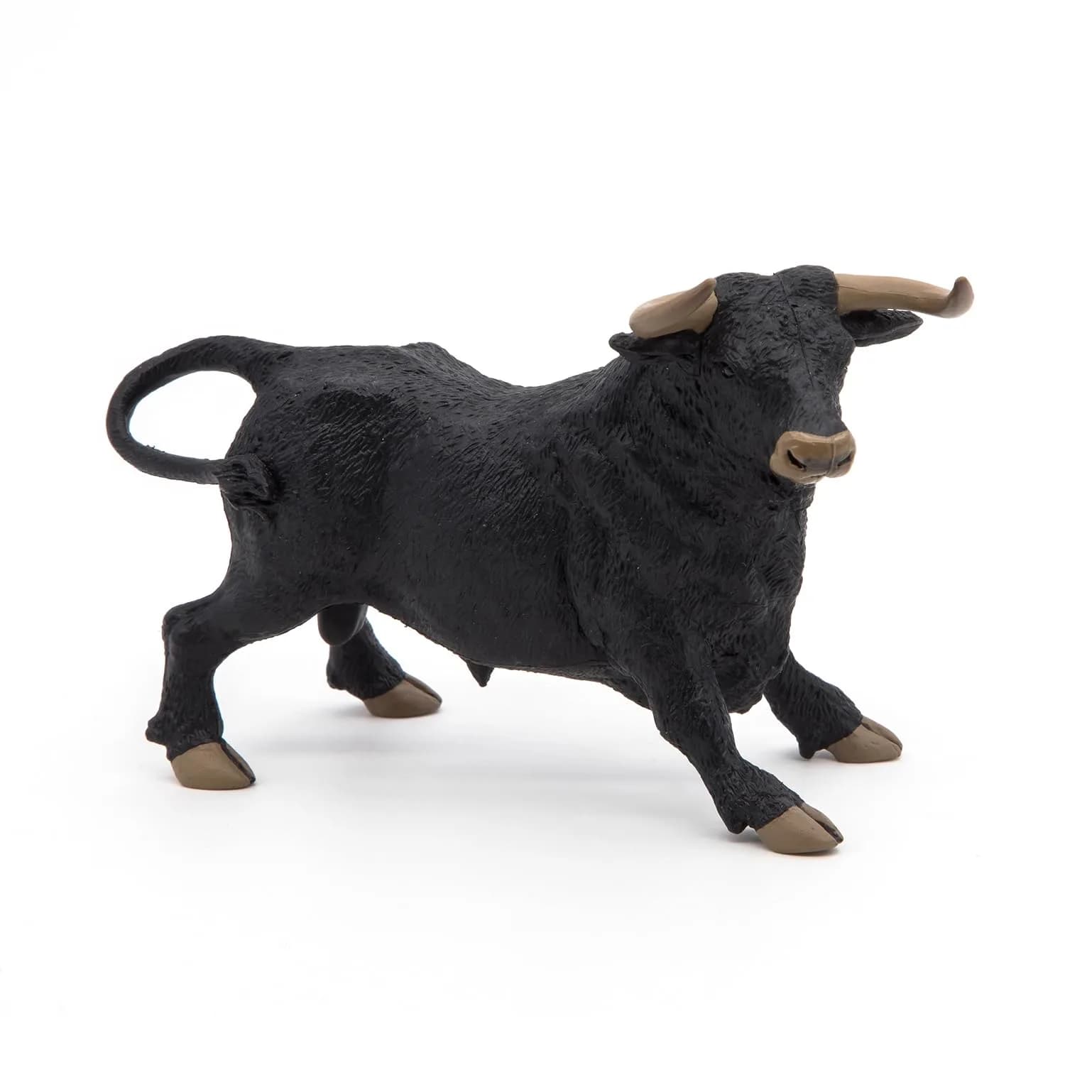 Papo Andalusian Bull Figurine 8cm (3.15in) | Hand-Painted Toy for Kids 3+ - view 3