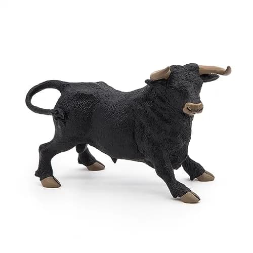 Papo Andalusian Bull Figurine 8cm (3.15in) | Hand-Painted Toy for Kids 3+ thumbnail 3