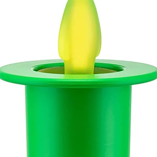 A di Alessi Magic Bunny Toothpick Holder, Green | Fun Design for Tabletop thumbnail 4