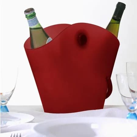 Alessi Chiringuito Wine Cooler, White | Modern Design for Bottled Beverages thumbnail 3