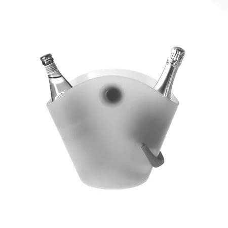 Alessi Chiringuito Wine Cooler, White | Modern Design for Bottled Beverages thumbnail 4