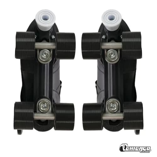 Chicago Skates Bullet Speed Roller Skates – Adjustable Quad Roller Skates Women Men, Durable Skates, Top Performance with Front Stopper, 62mm Urethane Wheels, Low-Cut Ankle Boot, Indoor Outdoor Toys thumbnail 3