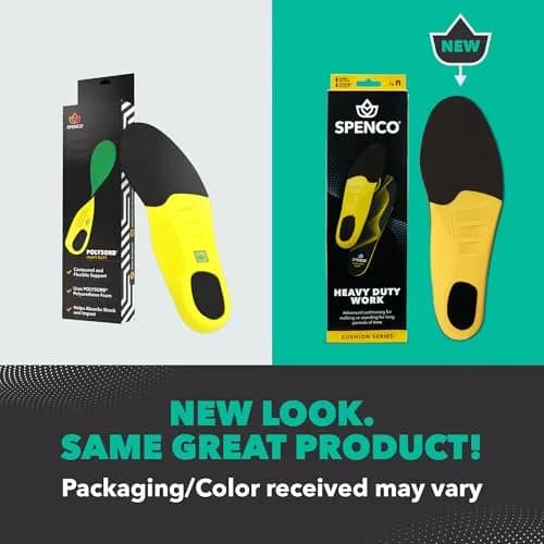 Spenco PolySorb Heavy Duty Insoles | Heavy Support & Impact Absorption for Work & Daily Use thumbnail 2