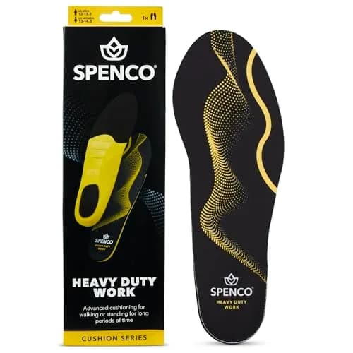 Spenco PolySorb Heavy Duty Insoles 1-Pair | Arch Support Shoe Inserts for Hard Floors thumbnail 1