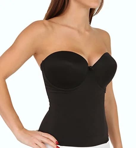 Va Bien Plus Size Ultra-Lift Hourglass Bustier Nude 42D | Firm Support & Hourglass Shape thumbnail 2