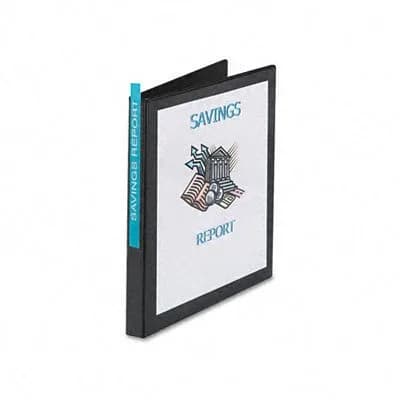 Avery Standard View 3 Ring Binder, 0.5 Inch Black Spine, 100-Sheet Capacity - view 4