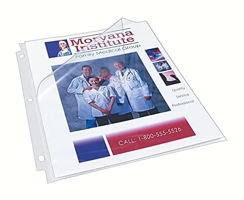 Avery Diamond Clear Quick Load Sheet Protectors 8.5" x 11" (10-Pack) | Top & Side Load for Easy Access thumbnail 7