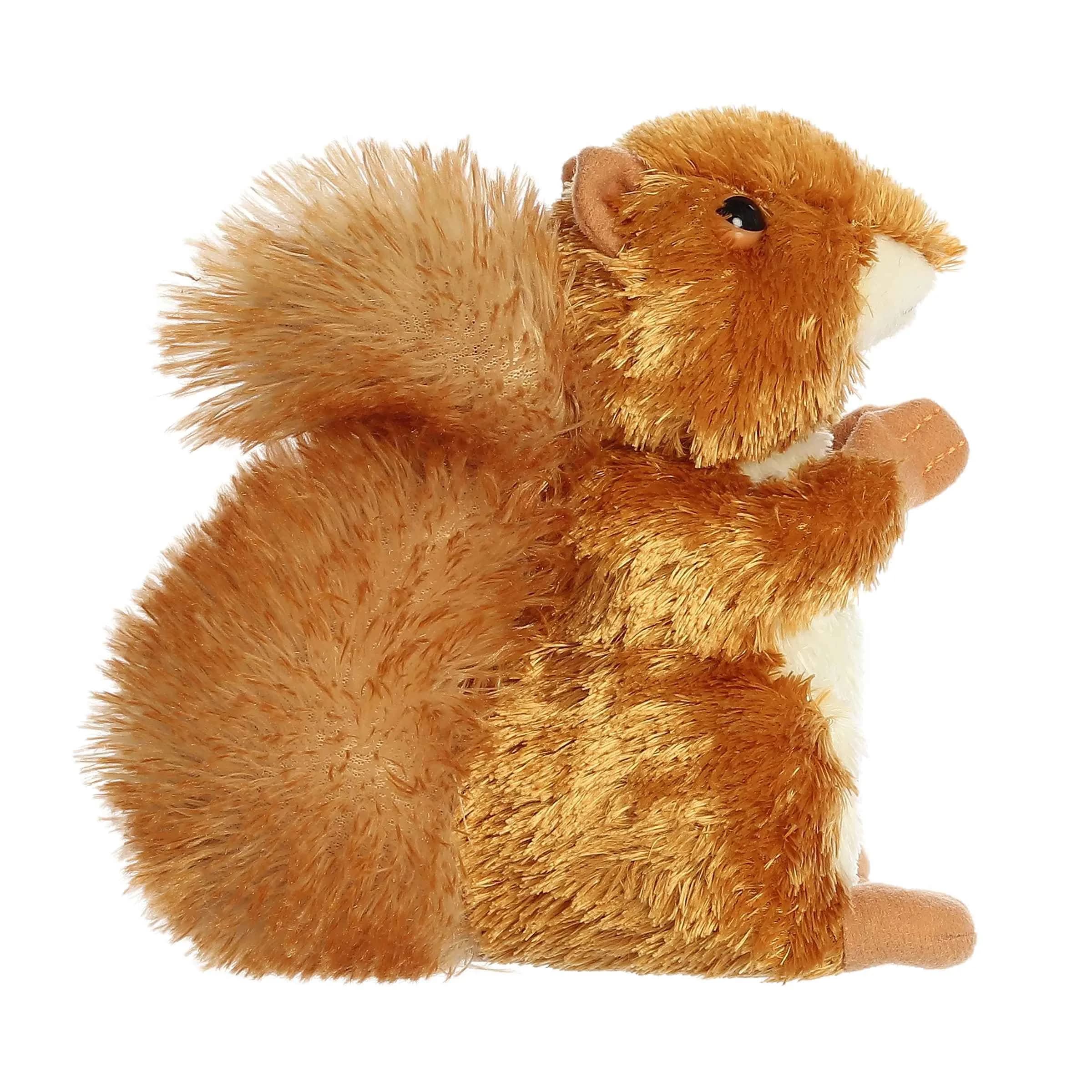 Aurora Nutsie Squirrel Plush Toy | Soft & Adorable Forest Friend for Kids - view 3