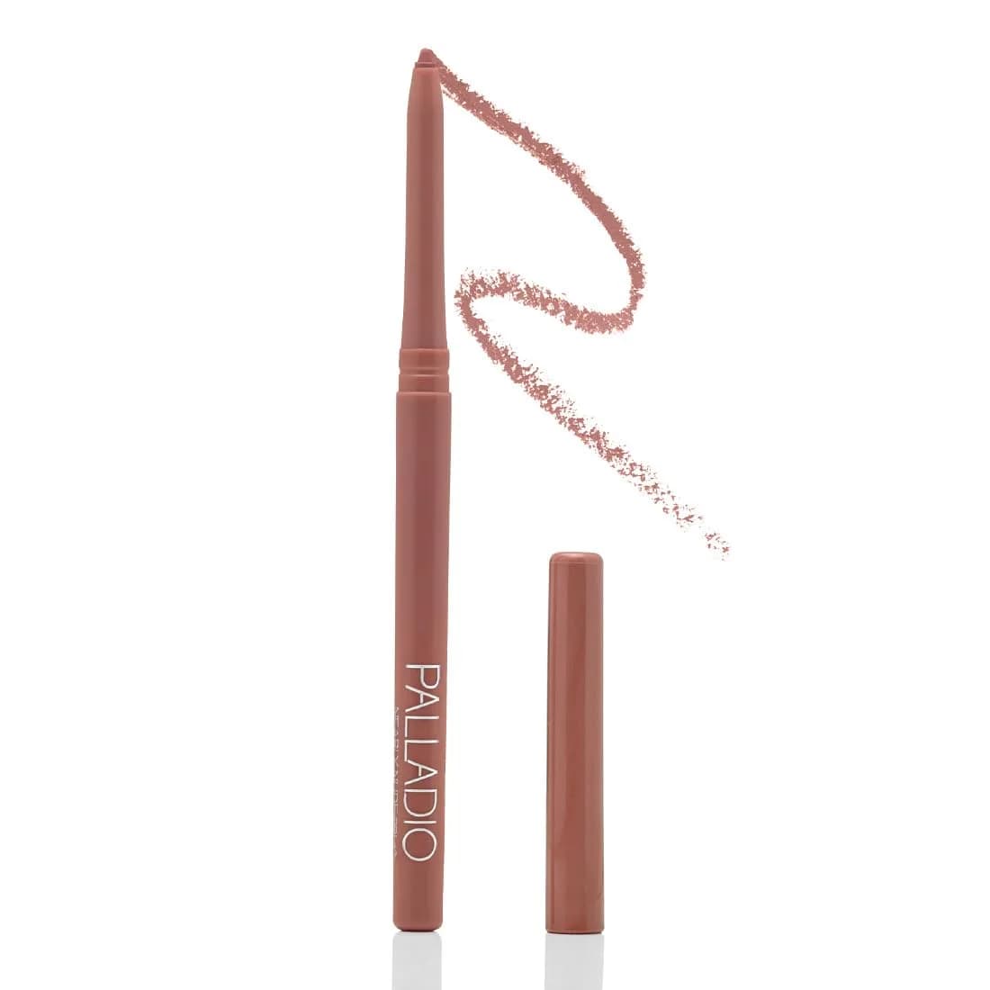 Palladio Retractable Waterproof Lip Liner Nearly Nude | Long-Lasting, Cruelty-Free (70-120 chars) — Nearly Nude