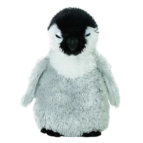 Aurora Mini Flopsie Baby Emperor Penguin Plush Toy 18cm (7") | Soft Polyester Stuffed Animal thumbnail 1