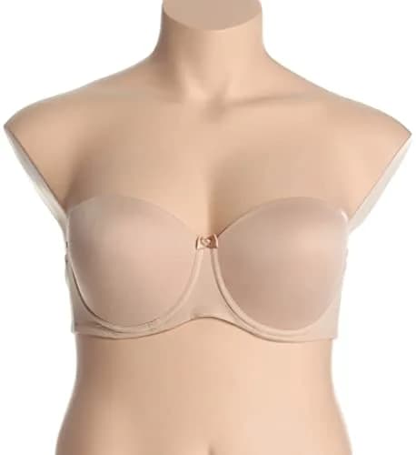 Va Bien Ultra-Lift Perfect Strapless Bra (34C) Nude | Patented Support & Silicone Back Support thumbnail 3
