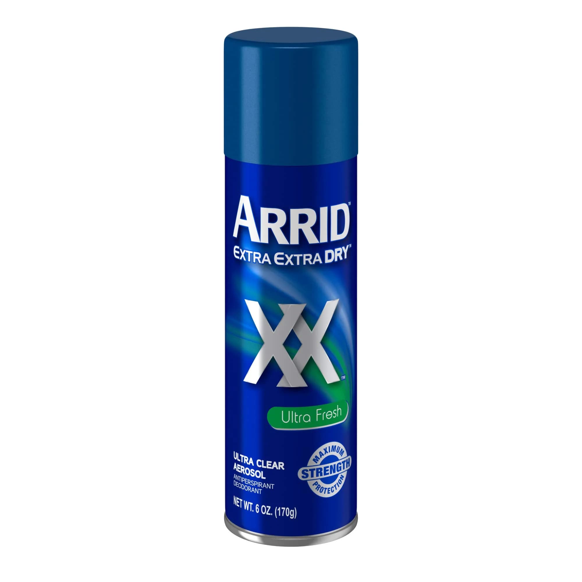 Arrid XX Dry Ultra Fresh Antiperspirant & Deodorant Spray 169ml (6 Oz) | Maximum Strength Odor & Sweat Protection — 6 Ounce