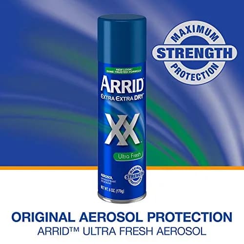 Arrid XX Dry Ultra Fresh Antiperspirant & Deodorant Spray 169ml (6 Oz) | Maximum Strength Odor & Sweat Protection thumbnail 2