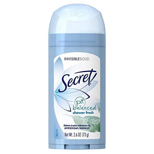 Secret Outlast Invisible Solid Antiperspirant Deodorant for Women, Shower Fresh, 2.6 oz (73.7 g) | 48-Hour Odor Protection thumbnail 1