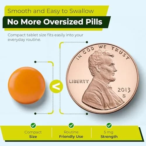 TIME-CAP LABS, INC. Timely Laxative Bisacodyl 5mg Tablets | Overnight Constipation Relief for Adults (1000 Tablets) thumbnail 3