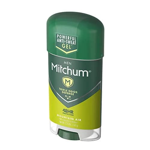 Mitchum Men's Antiperspirant Deodorant Stick, Triple Odor Defense Gel, 48 Hr Protection, Mountain Air, 64g (2.25 oz) | Clinically Proven Wetness Protection thumbnail 4